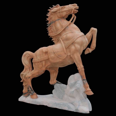 Marble Horse statue