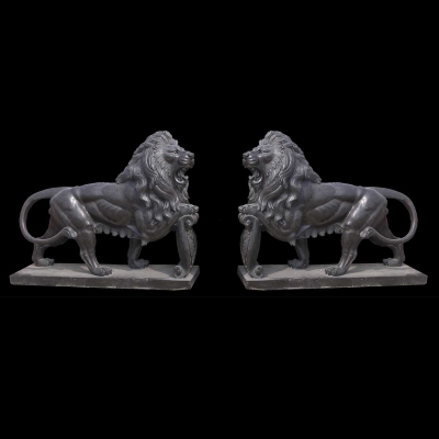 Marble Lions statue