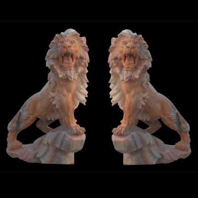 Marble Lions statue