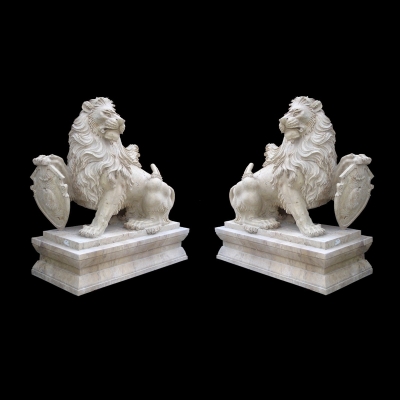 Marble Lions statue