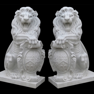 Marble Lions statue