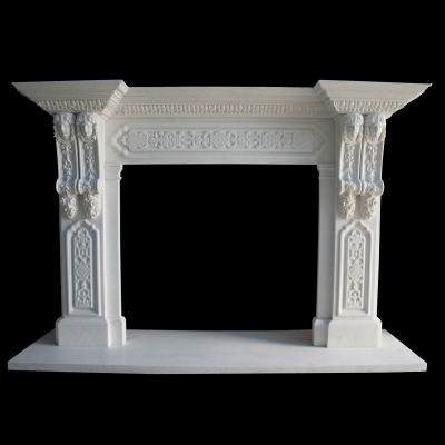 Marble Fireplace Mantel