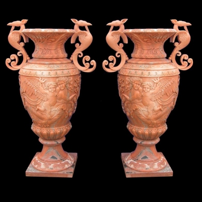 Marble Urn Planters