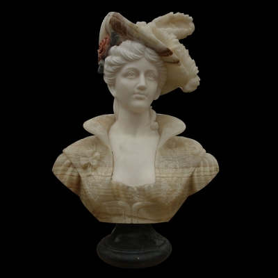 Marble Bust Statue