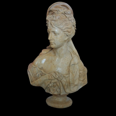 Marble Bust Statue