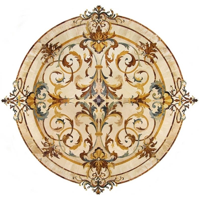 Marble inlay design